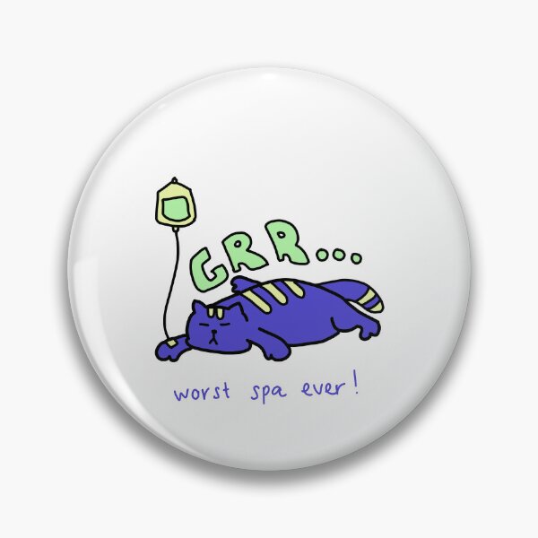 Item preview, Grr Worst Spa Ever Grumpy Cat Illustration designed and sold by Baby-Care.