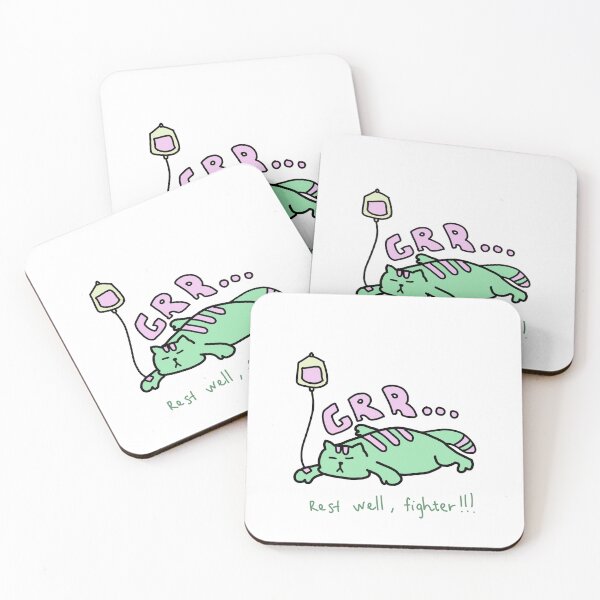 Item preview, Grr Rest Well Fighter Grumpy Cat Illustration designed and sold by Baby-Care.