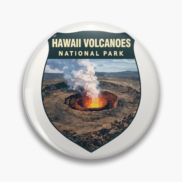 Item preview, Hawaii Volcanoes National Park Retro Sticker designed and sold by Gideon Emmerich.