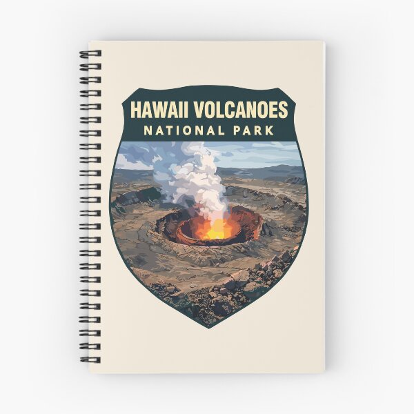 Item preview, Hawaii Volcanoes National Park Retro Sticker designed and sold by Gideon Emmerich.