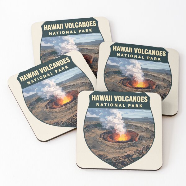 Item preview, Hawaii Volcanoes National Park Retro Sticker designed and sold by Gideon Emmerich.