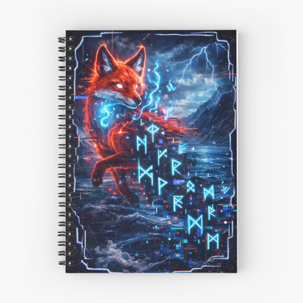 Item preview, Glitch Folklore Fox Rune designed and sold by Elloracomplex.