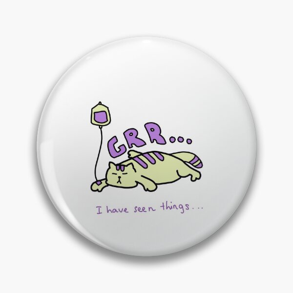 Item preview, Grr I Have Seen Things Grumpy Cat Illustration designed and sold by Baby-Care.