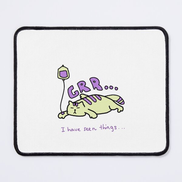 Item preview, Grr I Have Seen Things Grumpy Cat Illustration designed and sold by Baby-Care.