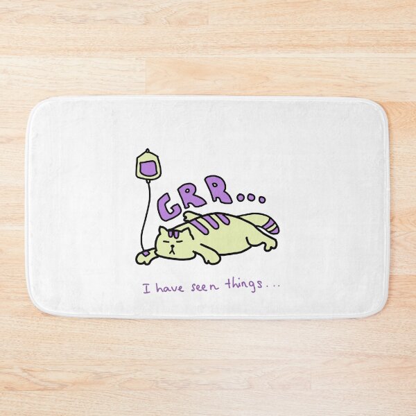Item preview, Grr I Have Seen Things Grumpy Cat Illustration designed and sold by Baby-Care.