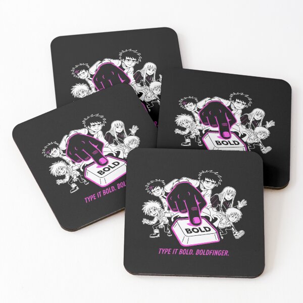 Item preview, Type It Bold Boldfinger Retro Indie Cartoon Aesthetic designed and sold by SplashTastic.