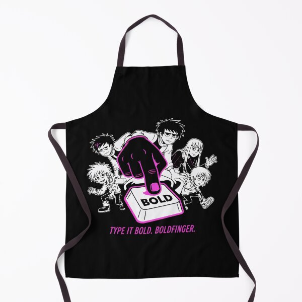Item preview, Type It Bold Boldfinger Retro Indie Cartoon Aesthetic designed and sold by SplashTastic.