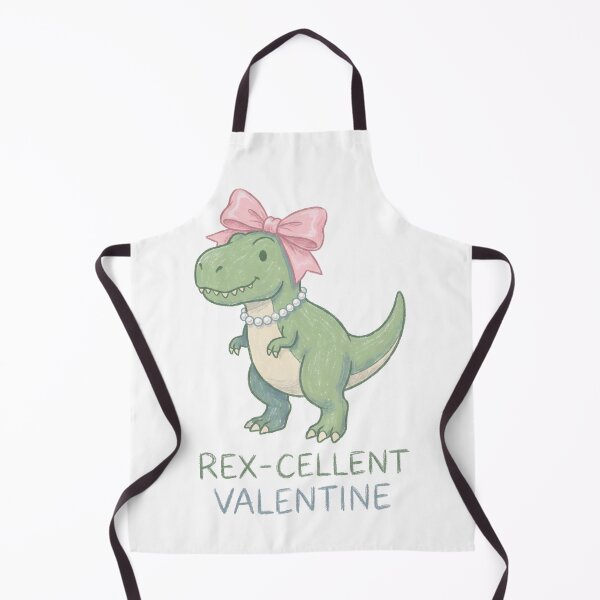 Item preview, Rex-cellent Valentine T-Rex – Cute Dinosaur Pun Kids Funny Valentine's Day Card Design designed and sold by Luminari Creations.