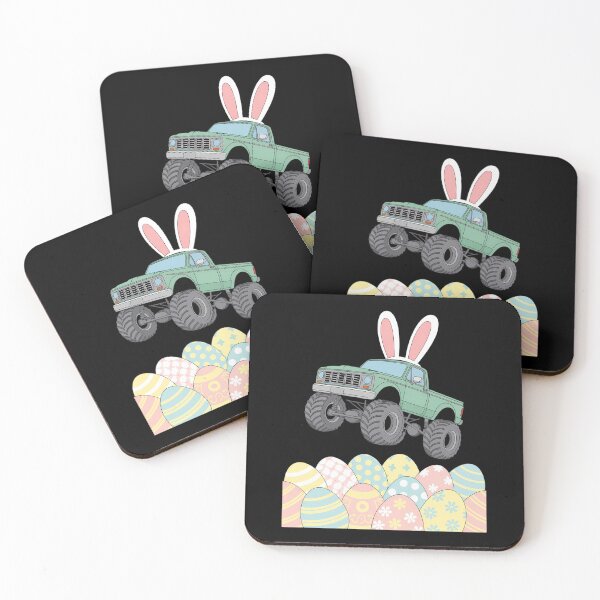 Item preview, Monster Truck Easter Boys Toddler Kids Bunny Easter Egg Hunt designed and sold by IdunayaStore.