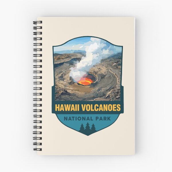 Item preview, Hawaii Volcanoes National Park Retro Sticker designed and sold by Gideon Emmerich.
