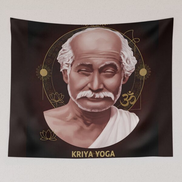 Item preview, Lahiri Mahasaya Sacred Kriya Yoga designed and sold by shreeradha.