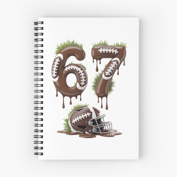 Item preview, Football 67 Six Seven Meme 6-7 Drip American Football designed and sold by IdunayaStore.