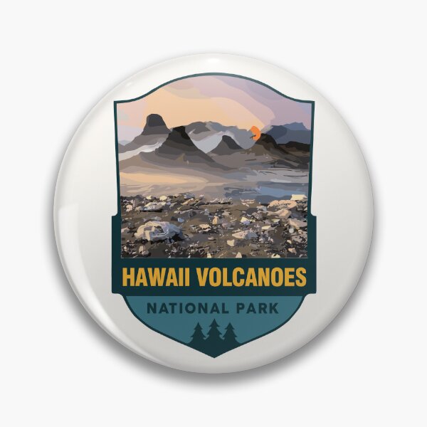 Item preview, Hawaii Volcanoes National Park Retro Sticker designed and sold by Gideon Emmerich.