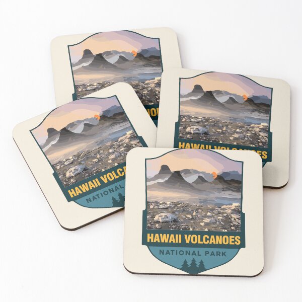 Item preview, Hawaii Volcanoes National Park Retro Sticker designed and sold by Gideon Emmerich.