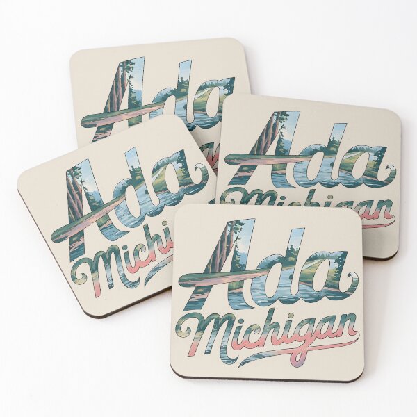 Artikelvorschau, Ada, Michigan, Ada Mi, Ada Michigan entworfen und verkauft von MoMidoStore.