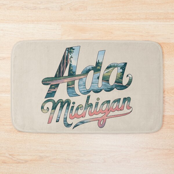 Artikelvorschau, Ada, Michigan, Ada Mi, Ada Michigan entworfen und verkauft von MoMidoStore.
