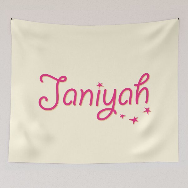 Item preview, My Name is Janiyah designed and sold by CharlottePlaceArt.