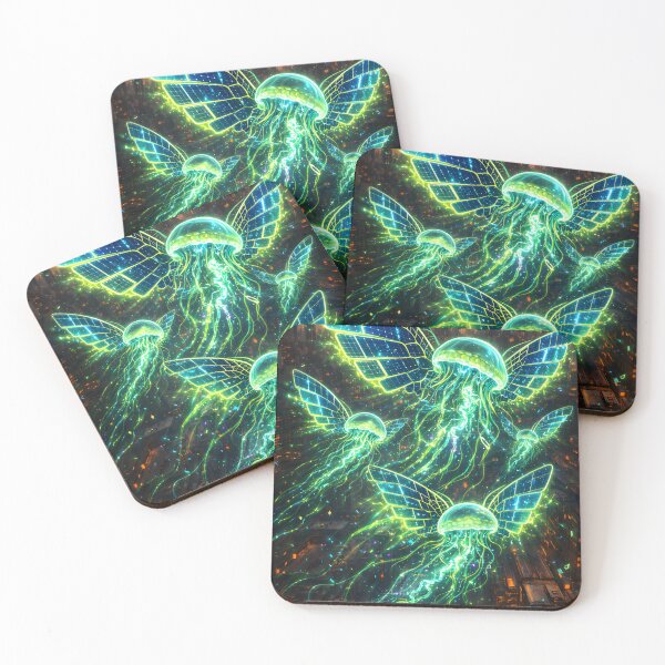 Item preview, Eco Futurist Jelly Swarm designed and sold by Elloracomplex.