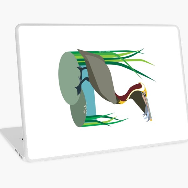 Brown Pelican #4 Laptop Skin