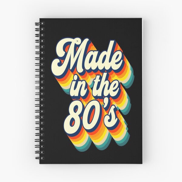 Item preview, Retro "Made in the 80's" Vintage Typography – Bold Multicolor 80s Aesthetic for Nostalgic Fans designed and sold by Bright Nest Studio.