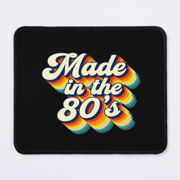 Item preview, Retro "Made in the 80's" Vintage Typography – Bold Multicolor 80s Aesthetic for Nostalgic Fans designed and sold by Bright Nest Studio.