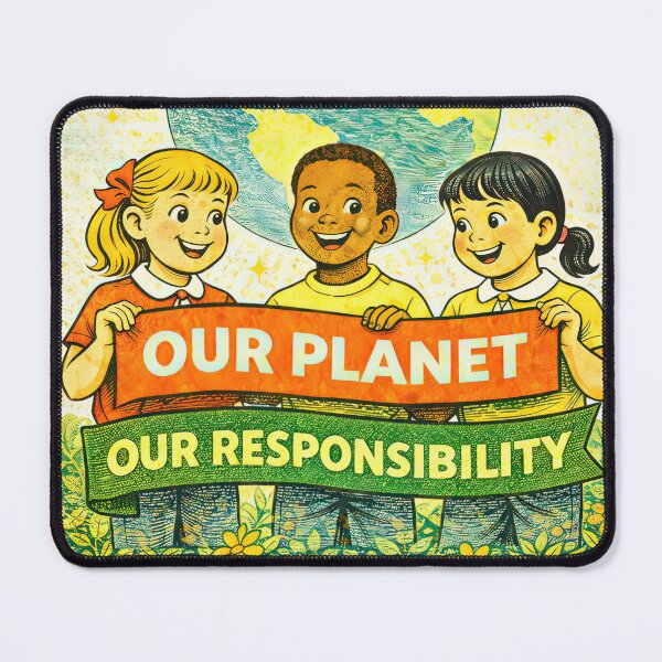 Item preview, Our Planet Our Responsibility designed and sold by LoveLaxmi Arts.