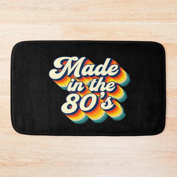 Item preview, Retro "Made in the 80's" Vintage Typography – Bold Multicolor 80s Aesthetic for Nostalgic Fans designed and sold by Bright Nest Studio.