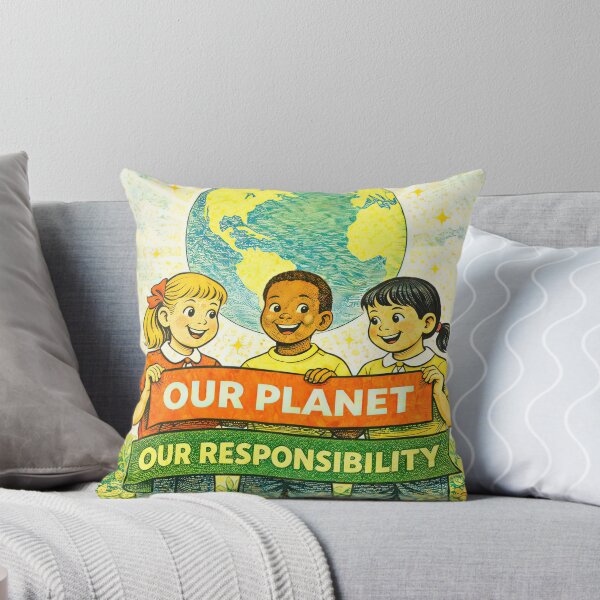 Item preview, Our Planet Our Responsibility designed and sold by LoveLaxmi Arts.