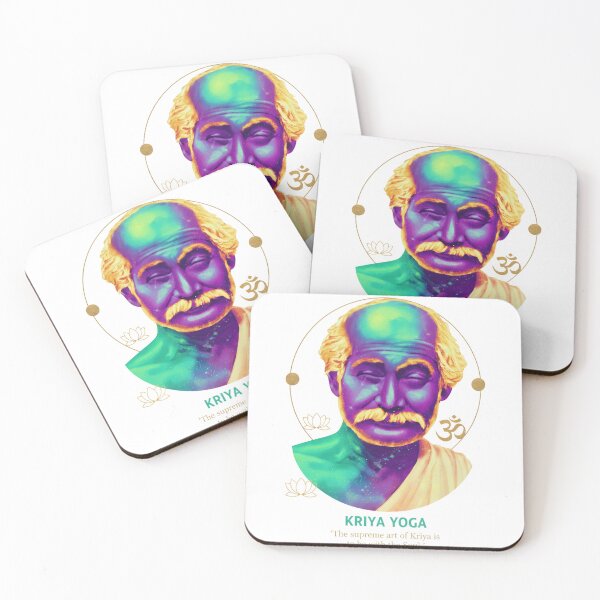 Item preview, Kriya Yoga Master Lahiri Mahasaya Art designed and sold by shreeradha.