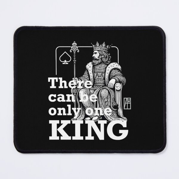 Item preview, Game - Poker - Texas Holdem - There Can Be Only One King- 1 designed and sold by kowaldtlbung.
