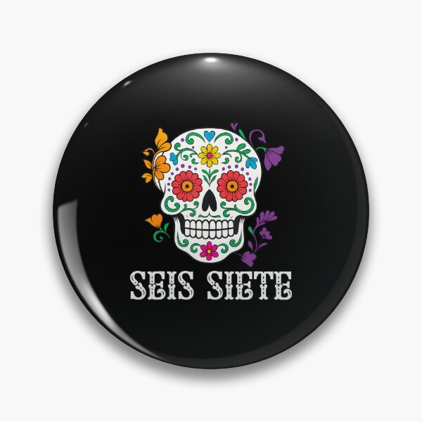 Item preview, Seis Siete Mexican Los Muertos Calaveras Sugar Skull 67 Boys designed and sold by LunaDangelo.