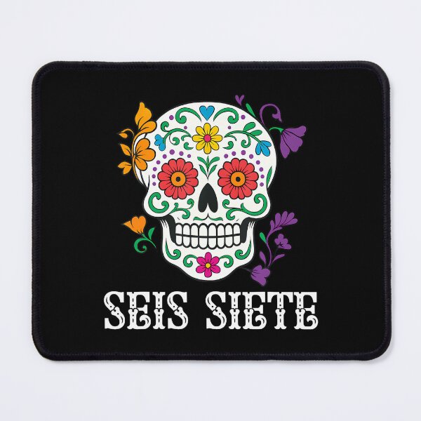 Item preview, Seis Siete Mexican Los Muertos Calaveras Sugar Skull 67 Boys designed and sold by LunaDangelo.