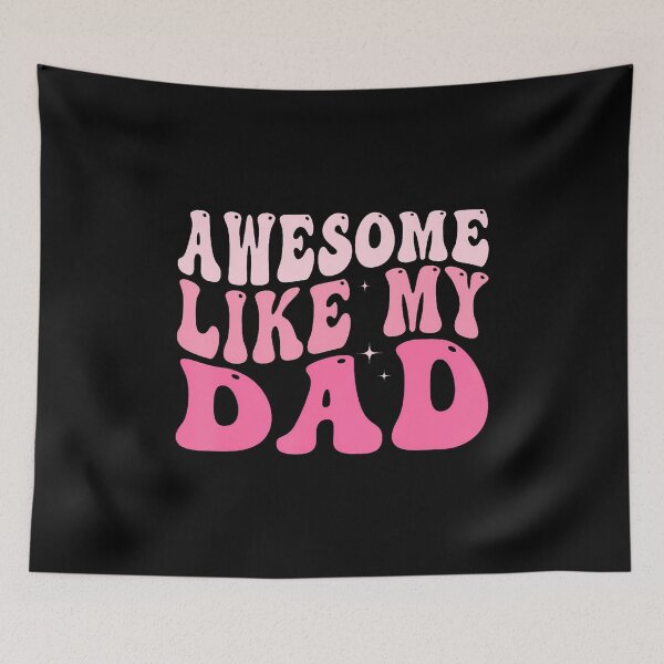 Item preview, Awesome Like My Dad Groovy Fathers Day Dad Son Family designed and sold by kowaldtlbung.