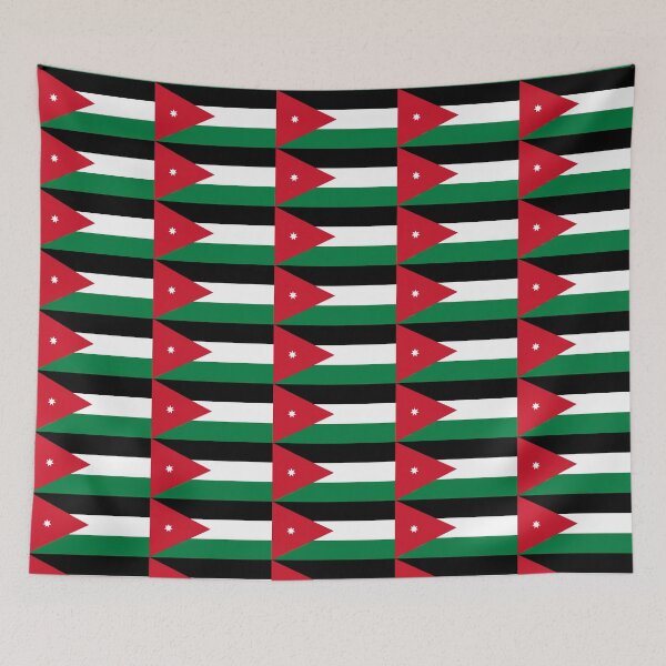 Item preview, Jordanian Flag- Show your love for Jordan! designed and sold by AlaskaExtreme.