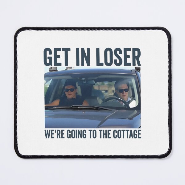 Item preview, Get In Loser We're Going To The Cottage, I'm Coming to the Cottage, Ilya Rozanov and Shane Hollander, Heated Rivalry The Cottage, Ilya and Shane Hockey Romance - Heated Rivalry designed and sold by rexedmee8.