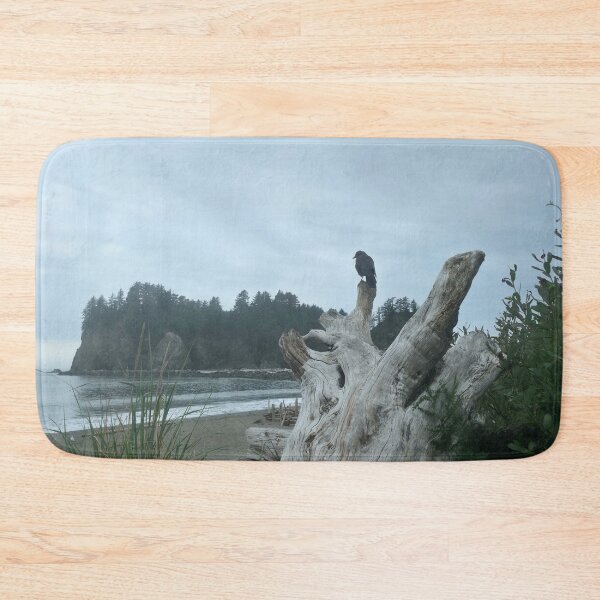 Item preview, Raven on Driftwood (La Push beach, Washington) designed and sold by rornelson.