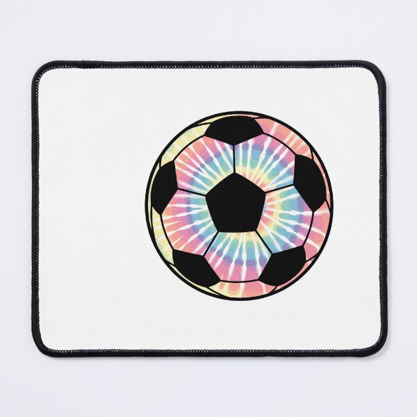 Item preview, Tie Die Rainbow Soccer ball sticker designed and sold by PopStars1993.