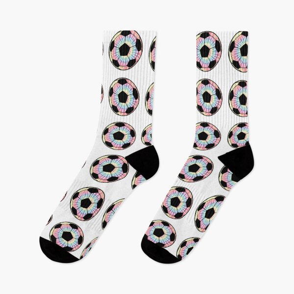 Item preview, Tie Die Rainbow Soccer ball sticker designed and sold by PopStars1993.