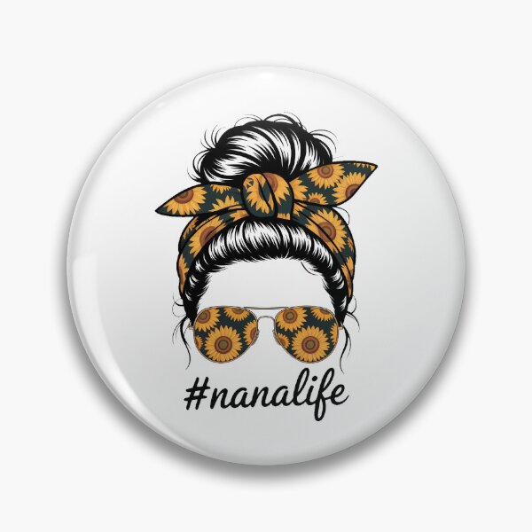 Item preview, Bleached Sunflower Nana Life Tees for Mother's Day designed and sold by IdunayaStore.