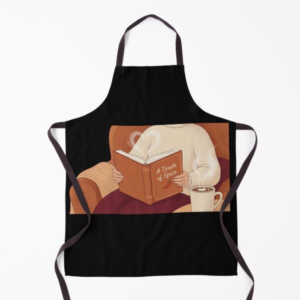 Item preview, A Touch of Spice Romance Reader – Cozy Reading Book Lover Valentine Hygge Gift Design designed and sold by Luminari Creations.