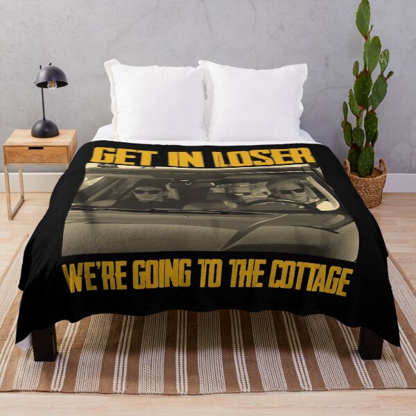 Item preview, Get In Loser We're Going To The Cottage, I'm Coming to the Cottage, Ilya Rozanov and Shane Hollander, Heated Rivalry The Cottage, Ilya and Shane Hockey Romance - Heated Rivalry designed and sold by rexedmee8.