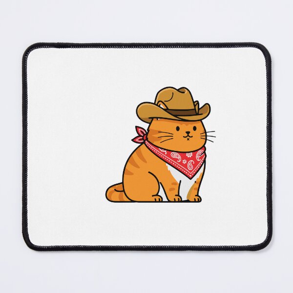 Item preview, Western Cowboy Orange Cat designed and sold by PopStars1993.