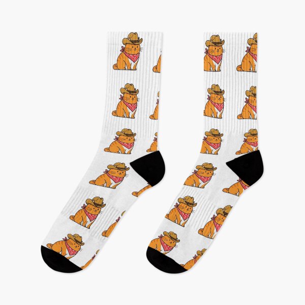 Item preview, Western Cowboy Orange Cat designed and sold by PopStars1993.