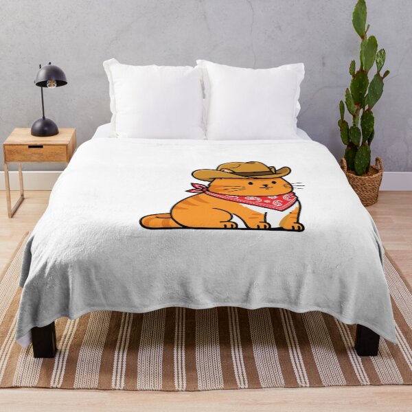 Item preview, Western Cowboy Orange Cat designed and sold by PopStars1993.
