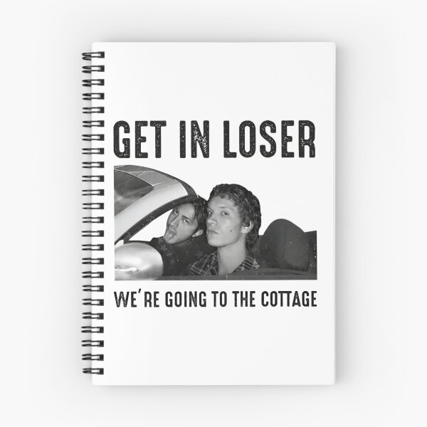 Item preview, Get In Loser We're Going To The Cottage, I'm Coming to the Cottage, Ilya Rozanov and Shane Hollander, Heated Rivalry The Cottage, Ilya and Shane Hockey Romance - Heated Rivalry designed and sold by rexedmee8.