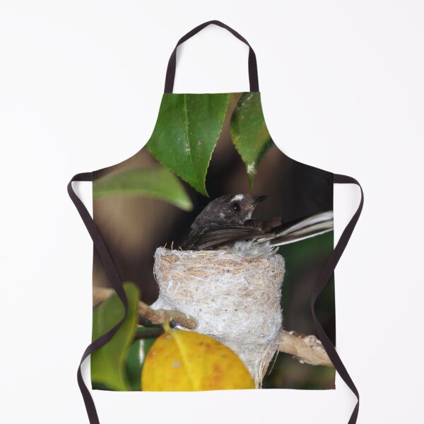 Item preview, Grey Fantail on Nest - Magpie Springs designed and sold by MagpieSprings.