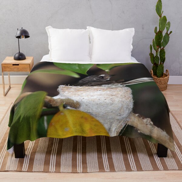Item preview, Grey Fantail on Nest - Magpie Springs designed and sold by MagpieSprings.
