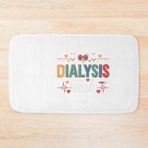Item preview, Dialysis Tech Kidney Team Tech Nurse Stethoscope RN Flower designed and sold by PopStars1993.