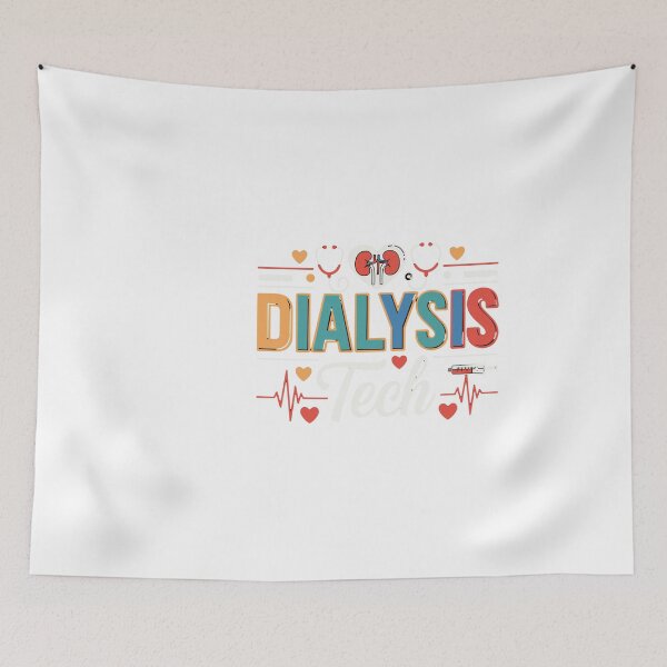 Item preview, Dialysis Tech Kidney Team Tech Nurse Stethoscope RN Flower designed and sold by PopStars1993.