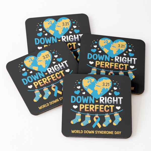 Item preview, Down Right Perfect World Down Syndrome Awareness Day 2026 designed and sold by Moxizz.